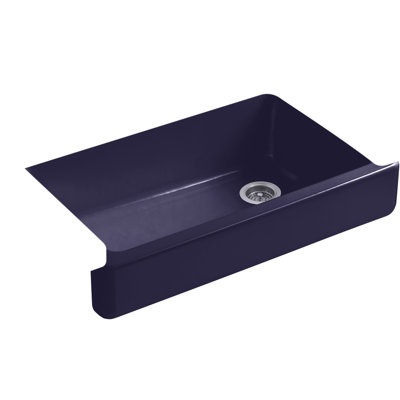 Apron front cast iron kitchen sinks